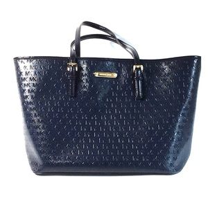 Michael Kors blue tote bag Shoulder diaper travel